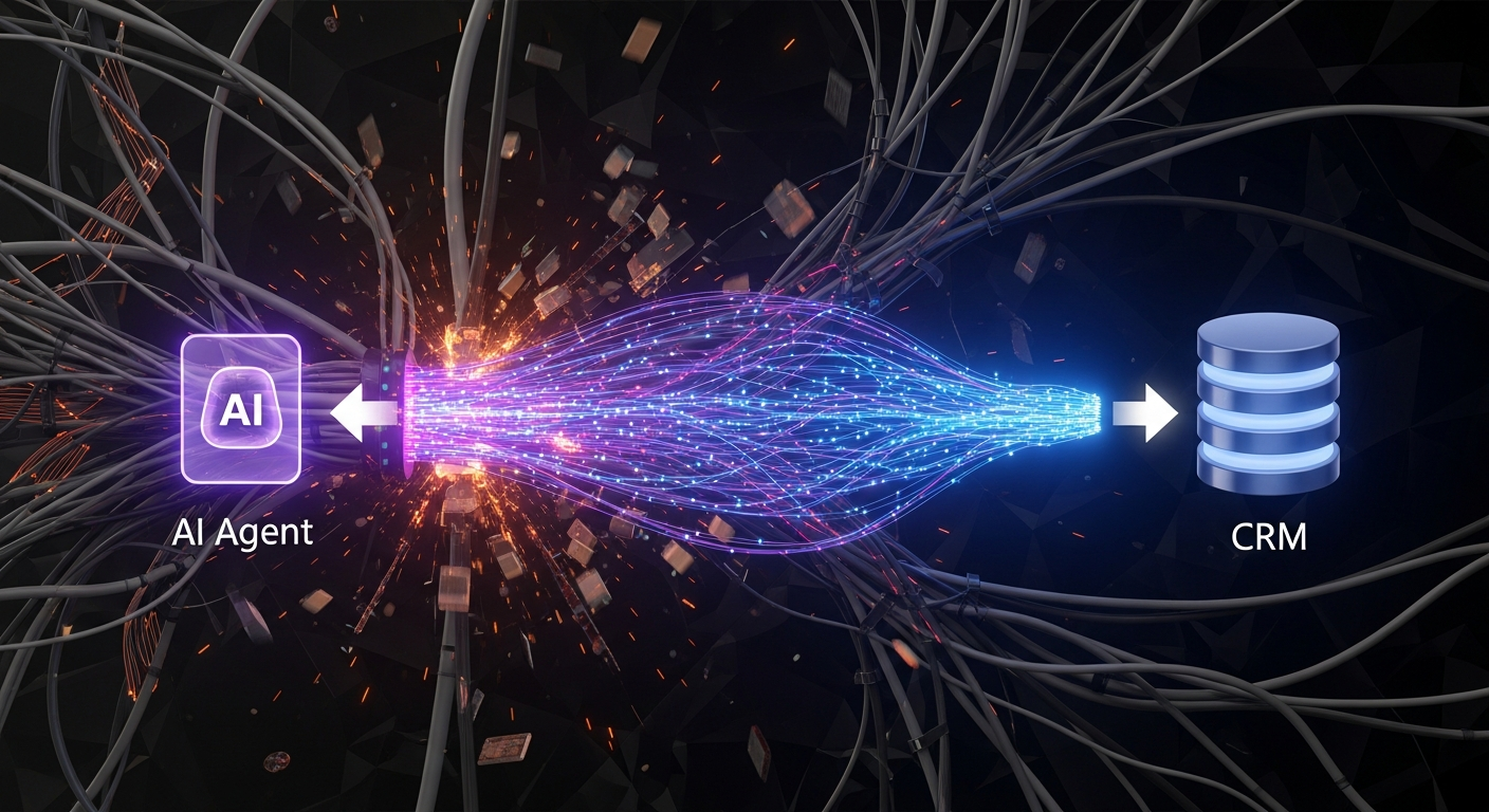 CRM + IA — Connecter un agent IA à votre CRM sans chaos dans les données
