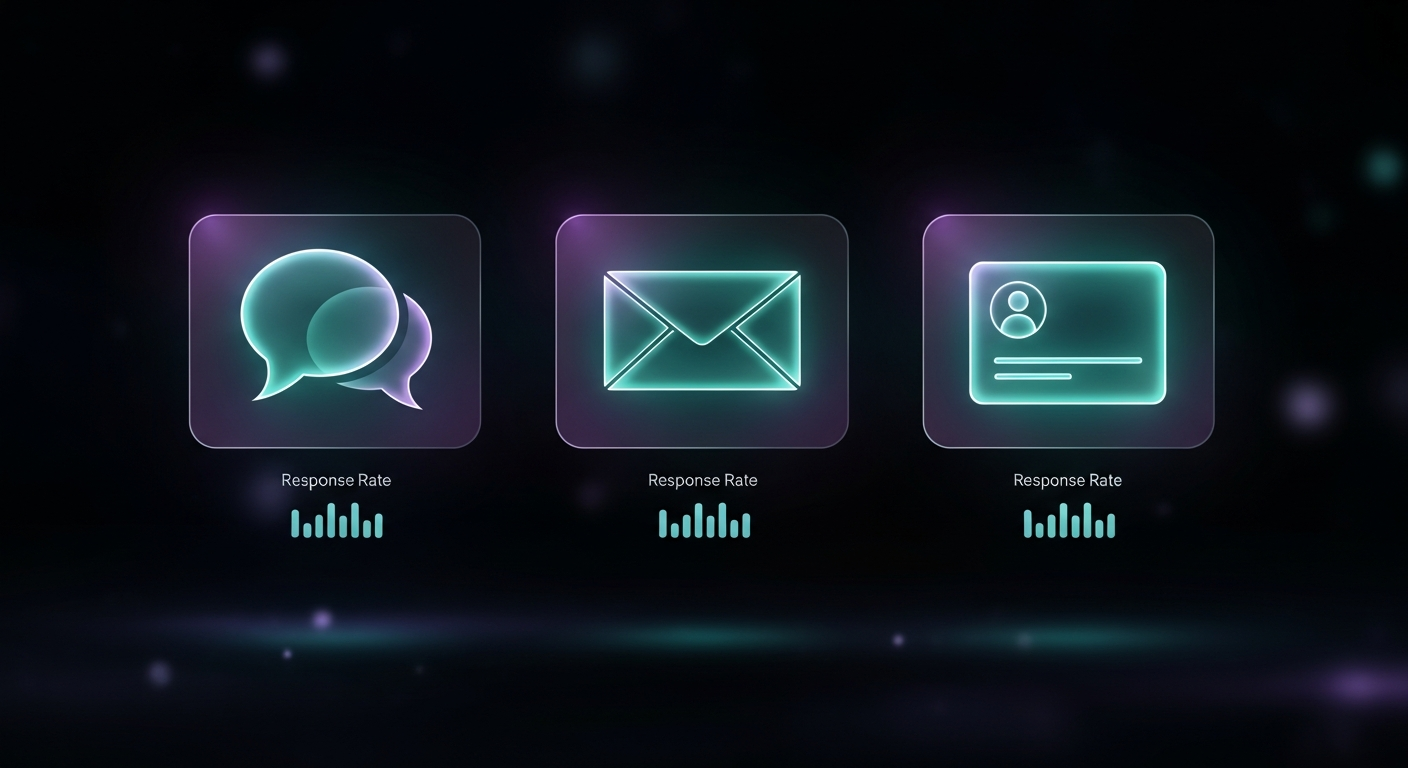 Prospection — Telegram, email ou LinkedIn : quel canal fonctionne le mieux pour la prospection IA en B2B
